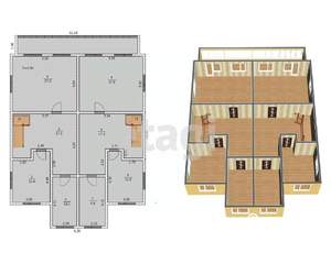 Дом 366м², 2-этажный, участок 8 сот.