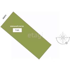 Дача 26м², 1-этажный, участок 5 сот.