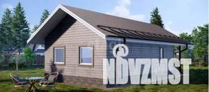 Дом 64м&sup2;, 1-этажный, участок 10 сот.  