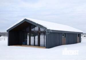 Дом 91м&sup2;, 1-этажный, участок 8 сот.  