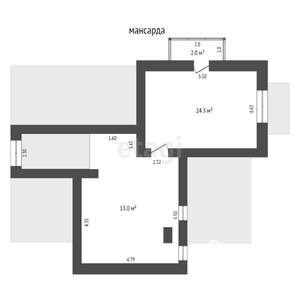 Дом 210м&sup2;, 3-этажный, участок 10 сот.  