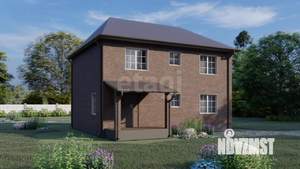 Дом 160м&sup2;, 2-этажный, участок 7 сот.  