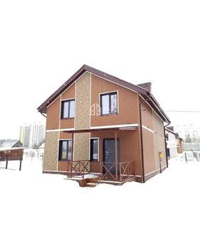 Дом 129м&sup2;, 2-этажный, участок 4 сот.  