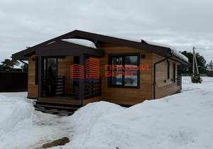 Дом 90м&sup2;, 1-этажный, участок 5 сот.  