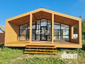 Дом 100м&sup2;, 1-этажный, участок 6 сот.  