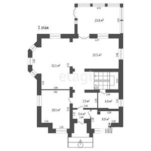 Дом 294м&sup2;, 2-этажный, участок 15 сот.  