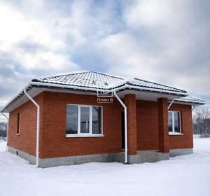 Дом 88м&sup2;, 1-этажный, участок 7 сот.  