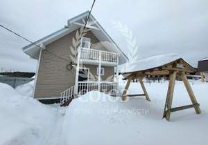 Дача 61м&sup2;, 2-этажный, участок 4 сот.  