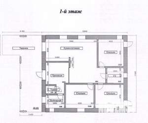 Дом 138м², 1-этажный, участок 8 сот.  