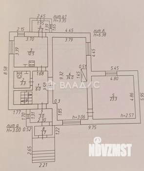 Дом 220м&sup2;, 2-этажный, участок 8 сот.  