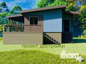 Дом 45м², 1-этажный, участок 12 сот.  