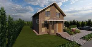 Дом 144м&sup2;, 2-этажный, участок 5 сот.  