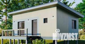 Дом 45м&sup2;, 1-этажный, участок 5 сот.  