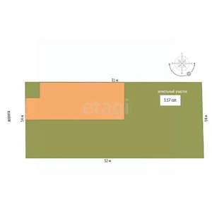 Таунхаус 360м&sup2;, 4-этажный, участок 3 сот.  