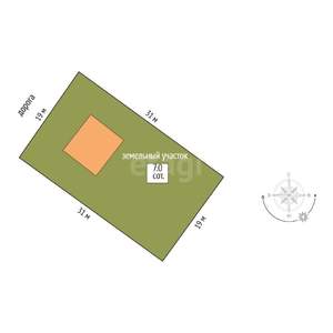 Дом 120м&sup2;, 1-этажный, участок 7 сот.  