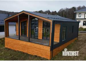 Дом 105м&sup2;, 1-этажный, участок 5 сот.  