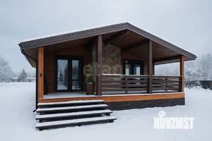 Дом 90м&sup2;, 1-этажный, участок 8 сот.  