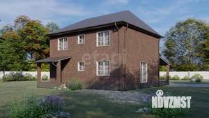 Дом 160м&sup2;, 2-этажный, участок 7 сот.  