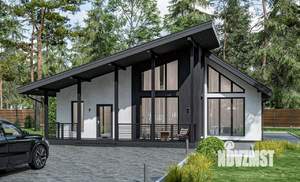 Дом 135м&sup2;, 1-этажный, участок 10 сот.  