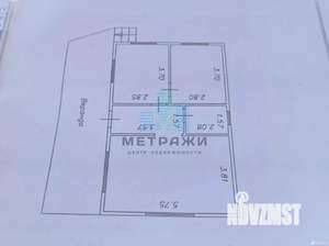 Дом 52м&sup2;, 1-этажный, участок 12 сот.  
