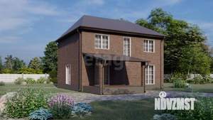 Дом 160м&sup2;, 2-этажный, участок 7 сот.  