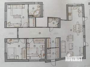 Дом 149м&sup2;, 1-этажный, участок 9 сот.  