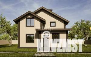 Дом 135м&sup2;, 2-этажный, участок 6 сот.  