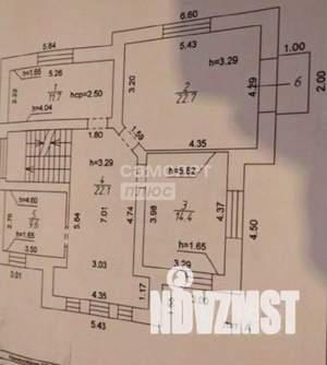Коттедж 290м&sup2;, 4-этажный, участок 9 сот.  