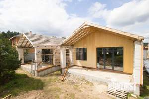 Дом 194м&sup2;, 1-этажный, участок 11 сот.  