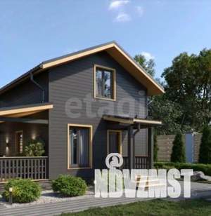 Дом 59м&sup2;, 1-этажный, участок 10 сот.  