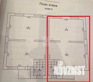 Таунхаус 127м², 2-этажный, участок 4 сот.  