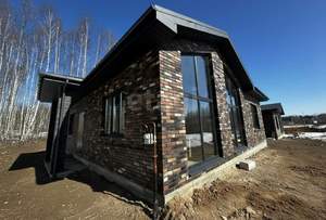 Дом 105м&sup2;, 1-этажный, участок 8 сот.  