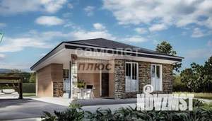 Дом 110м&sup2;, 1-этажный, участок 6 сот.  