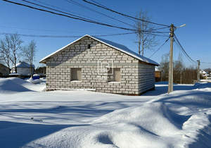 Дом 126м&sup2;, 1-этажный, участок 6 сот.  