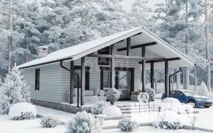 Дом 45м&sup2;, 1-этажный, участок 7 сот.  