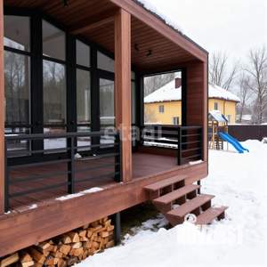 Дом 90м&sup2;, 1-этажный, участок 10 сот.  