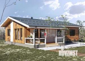 Дом 49м&sup2;, 1-этажный, участок 6 сот.  