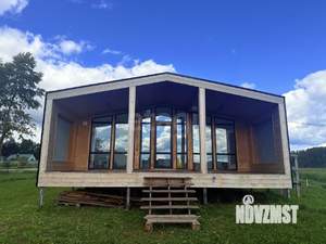 Дом 100м&sup2;, 1-этажный, участок 600 сот.  