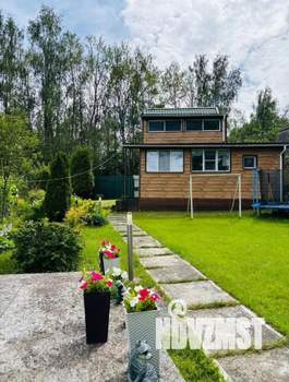 Дом 55м&sup2;, 2-этажный, участок 6 сот.  