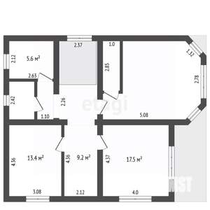 Дом 195м², 2-этажный, участок 10 сот.  