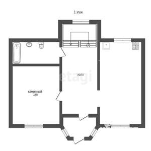 Дом 221м², 2-этажный, участок 6 сот.  