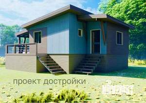 Дом 45м², 1-этажный, участок 12 сот.  