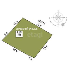 Дача 32м&sup2;, 1-этажный, участок 5 сот.  