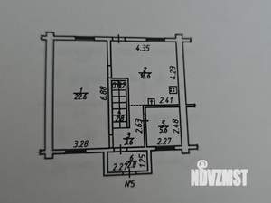 Таунхаус 101м&sup2;, 2-этажный, участок 4 сот.  