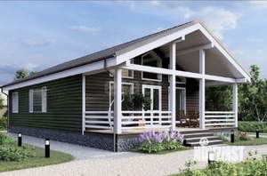 Дом 47м&sup2;, 1-этажный, участок 7 сот.  