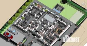 Дом 300м&sup2;, 2-этажный, участок 9 сот.  