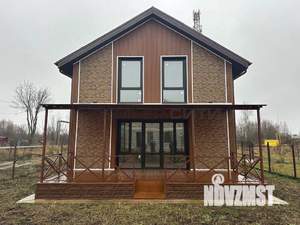 Дом 129м&sup2;, 2-этажный, участок 412 сот.  