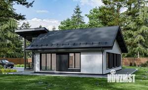 Дом 135м&sup2;, 1-этажный, участок 10 сот.  