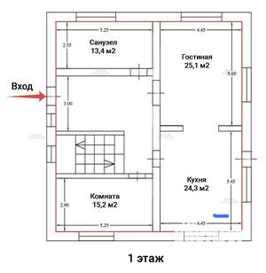 Дом 348м², 2-этажный, участок 15 сот.  