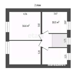 Дом 115м², 2-этажный, участок 6 сот.  